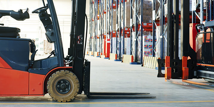 A Forklift without a driver